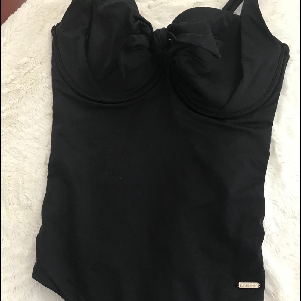 Sexy black one piece